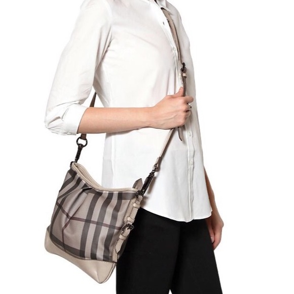 Burberry Handbags - Burberry Hartham Coated Canvas Crossbody Bag